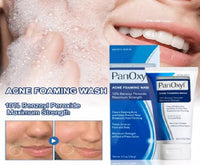 PanOxyl Acne Foaming Wash Benzoyl Peroxide 10% Maximum Strength Antimicrobial, 5.5 Oz