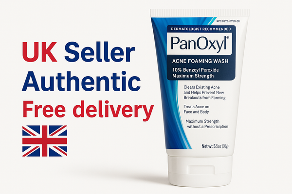 PanOxyl Acne Foaming Wash Benzoyl Peroxide 10% Maximum Strength Antimicrobial, 5.5 Oz